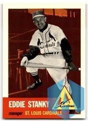 1991 TOPPS ARCHIVES 1953 EDDIE STANKY ST. LOUIS CARDINALS #300